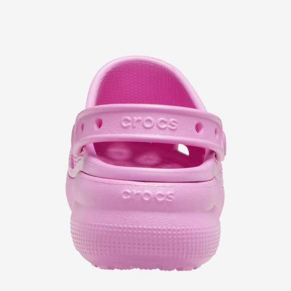 Crocs Kids Platform Shoes-Cutie Crush Clogs For Teen Taffy Pink Kids 207708-6SW - Picture 3 of 4